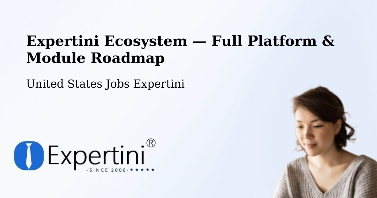 Expertini Ecosystem — Full Platform & Module Roadmap – Ceres